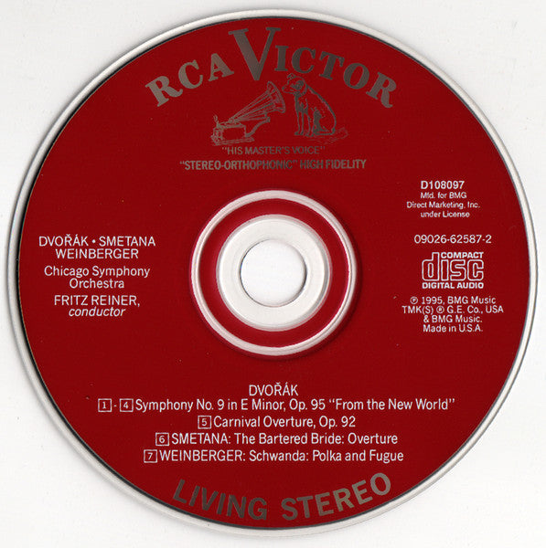 Antonín Dvořák - New World Symphony And Other Orchestral Masterworks (CD) | Near Mint (NM)-