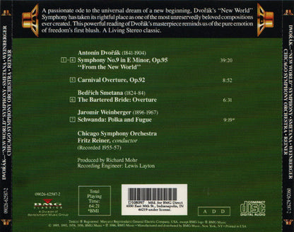 Antonín Dvořák - New World Symphony And Other Orchestral Masterworks (CD) | Near Mint (NM)-