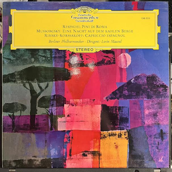 Ottorino Respighi - Pini Di Roma / Eine Nacht Auf Dem Kahlen Berge... (VINYL) | Near Mint (NM or M-)-