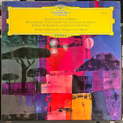 Ottorino Respighi - Pini Di Roma / Eine Nacht Auf Dem Kahlen Berge... (VINYL) | Near Mint (NM or M-)-
