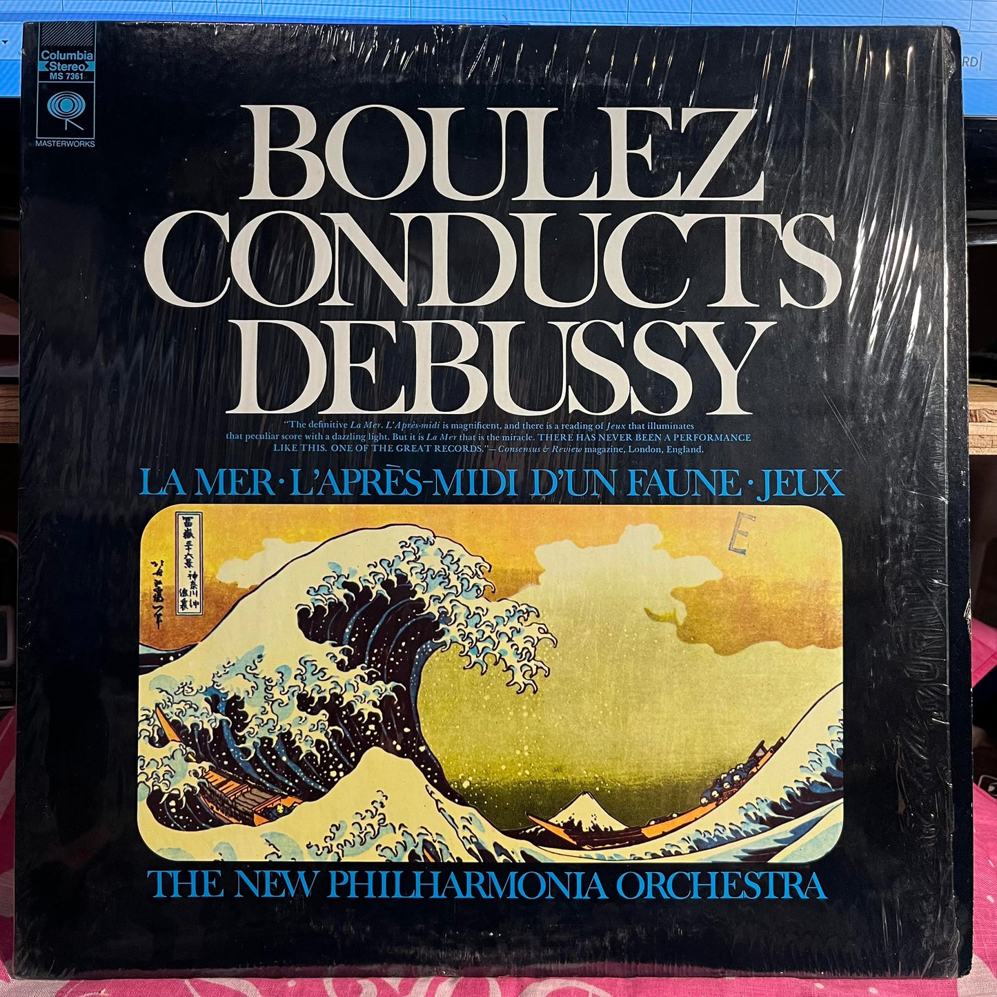 Pierre Boulez - La Mer - L'Après Midi D'un Faune - Jeux *SHRINK* | Near Mint (NM) Near Mint (NM)-