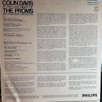 Sir Colin Davis - At The Last Night Of The Proms | Near Mint (NM) Very Good Plus (VG+)-