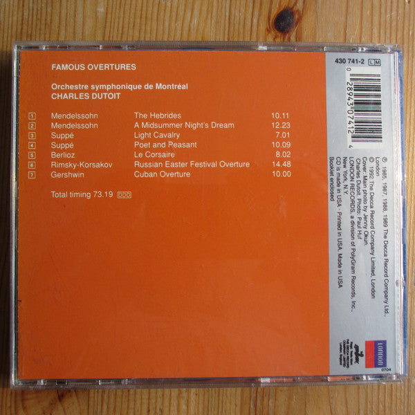 Orchestre Symphonique De Montréal - Famous Overtures (CD) | Near Mint (NM or M-)-