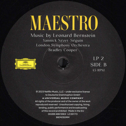 Yannick Nézet-Séguin - Maestro - Music By Leonard Bernstein (2xVINYL) | Near Mint (NM) Near Mint (NM)-