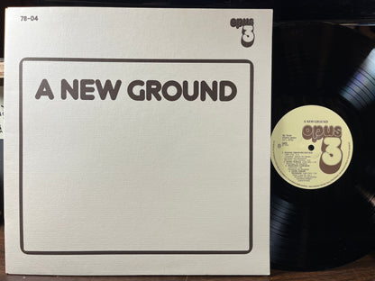 A New Ground - A New Ground (VINYL) | Near Mint (NM) Near Mint (NM)-