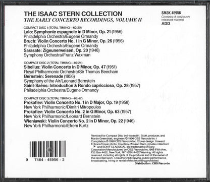 Isaac Stern - The Early Concerto Recordings, Vol. 2 (3xCD) | Near Mint (NM) Near Mint (NM)-
