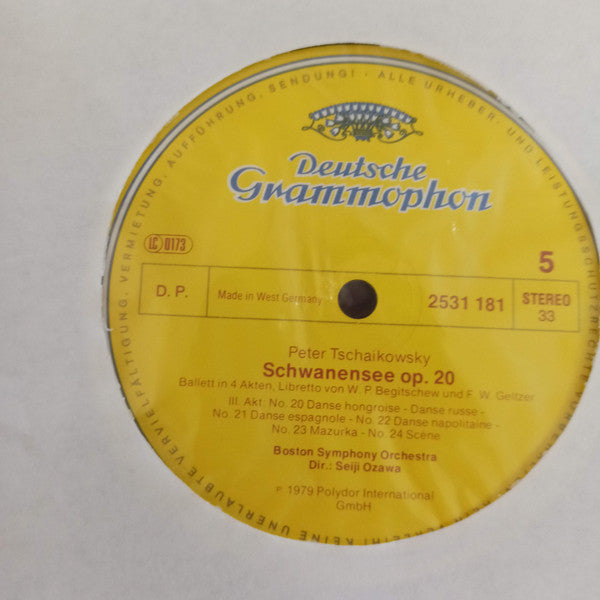 Pyotr Ilyich Tchaikovsky - Der Schwanensee = Swan Lake = Le Lac Des Cygnes = Il Lago Dei Cigni *BOX / GERMANY* | Near Mint (NM) Excellent (EX)-