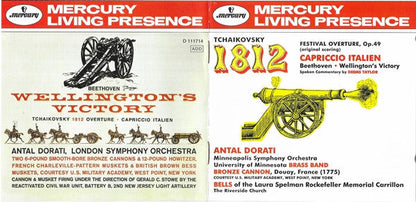 Pyotr Ilyich Tchaikovsky - 1812 Festival Overture, Op. 49 - Capriccio Italien - Wellington's Victory (CD) | Near Mint (NM) Near Mint (NM)-