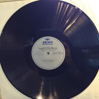 Johann Sebastian Bach - Ouvertüre Nr. 1 In C-dur, BWV 1066 / Ouvertüre Nr. 4 In D-dur, BWV 1069 (VINYL) | Near Mint (NM) Near Mint (NM)-
