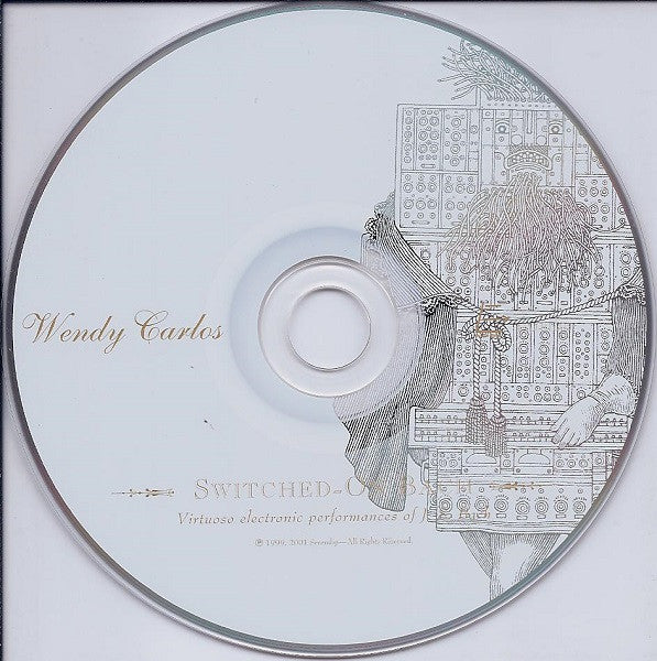 Wendy Carlos - Switched-On Bach (CD) | Near Mint (NM) Excellent+ (EX+)-