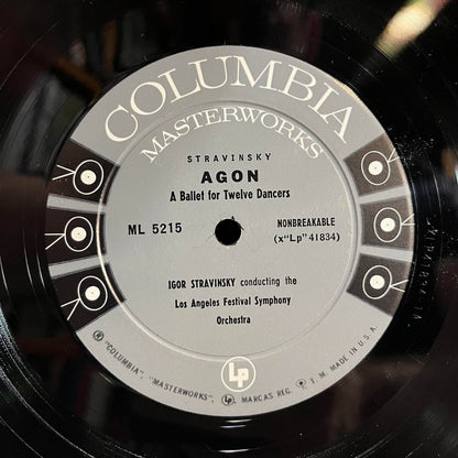 Igor Stravinsky - Agon (A Ballet For Twelve Dancers) / Canticum Sacrum | Near Mint (NM) Excellent (EX)-