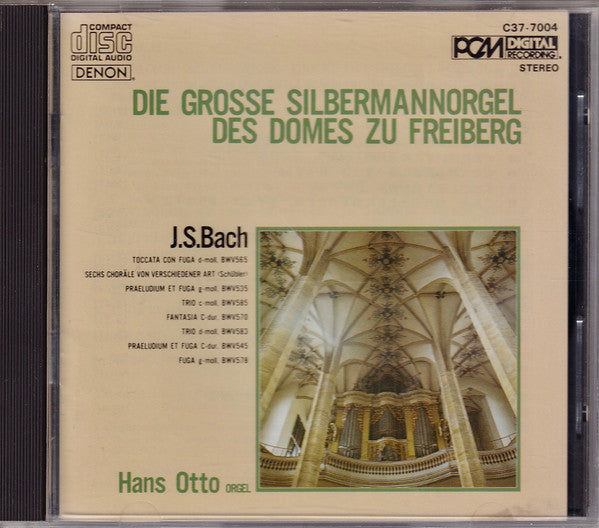 Johann Sebastian Bach - Die Grosse Silbermannorgel Des Domes Zu Freiberg (CD) | Near Mint (NM or M-)-