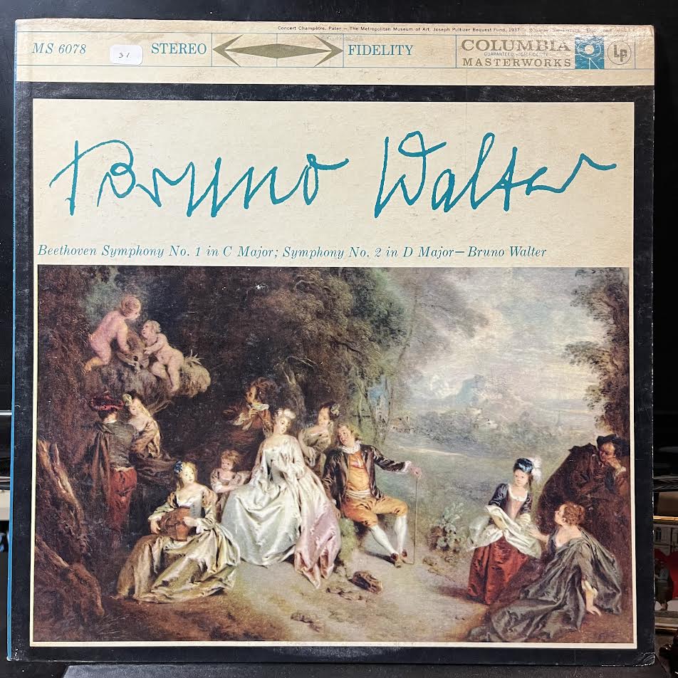 Bruno Walter - Symphony No. 1 In C Major - Symphony No. 2 In D Major (VINYL) | Near Mint (NM) Excellent+ (EX+)-