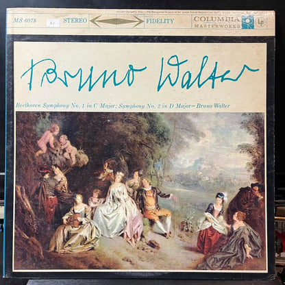 Bruno Walter - Symphony No. 1 In C Major - Symphony No. 2 In D Major (VINYL) | Near Mint (NM) Excellent+ (EX+)-