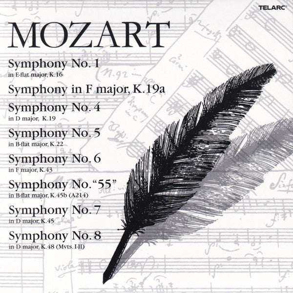 Wolfgang Amadeus Mozart - The Symphonies (10x CD Telarc ‎– CD 80729) | USED Near Mint (NM or M-) Near Mint (NM)-