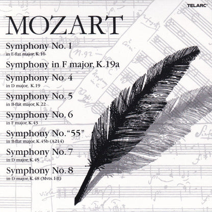 Wolfgang Amadeus Mozart - The Symphonies (10x CD Telarc ‎– CD 80729) | USED Near Mint (NM or M-) Near Mint (NM)-