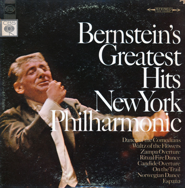 Leonard Bernstein - Bernstein's Greatest *360 SOUND* Hits New York Philharmonic | Near Mint (NM) Very Good Plus (VG+)-