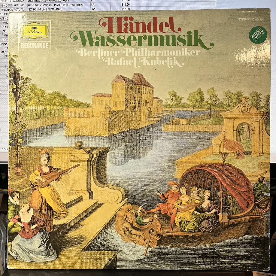Wassermusik (VINYL) | Near Mint (NM) Excellent (EX)-