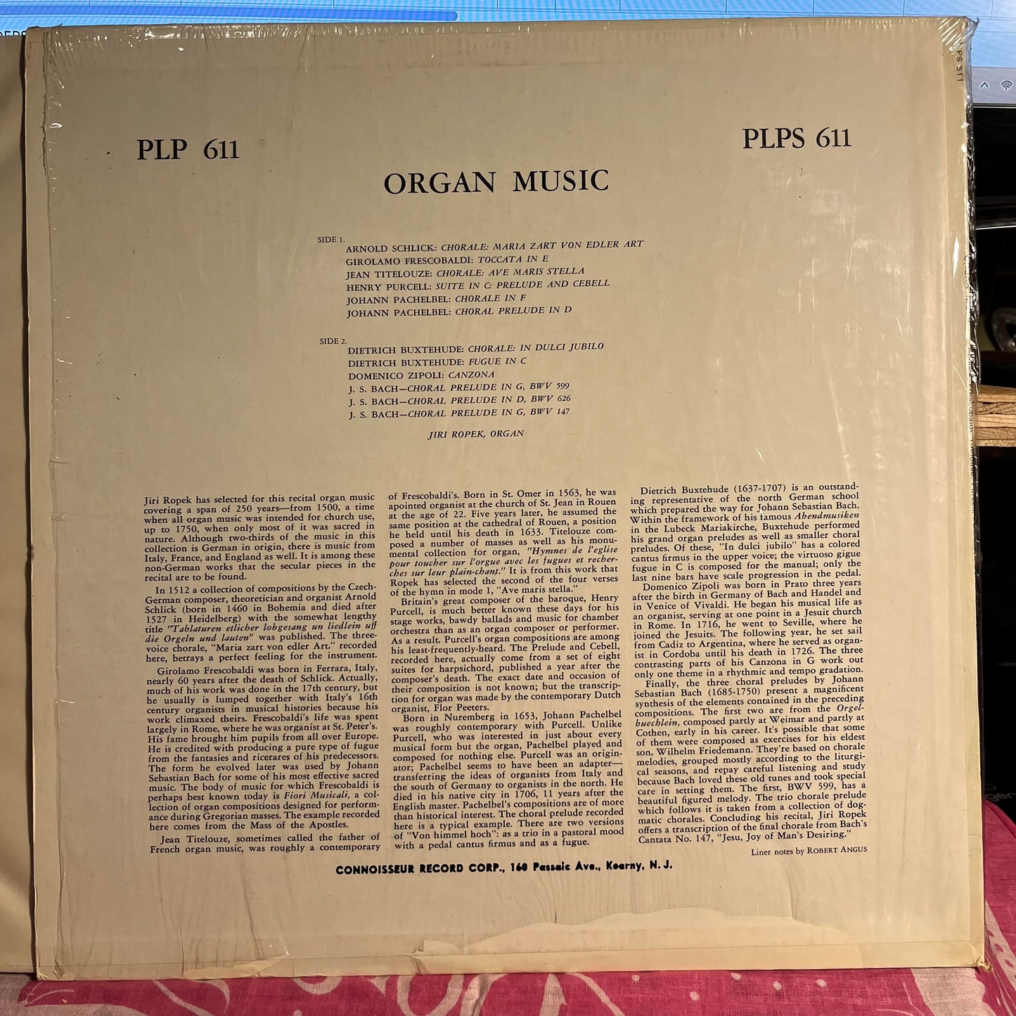 Jiří Ropek - Organ Music *SHRINK* | Near Mint (NM) Near Mint (NM)-