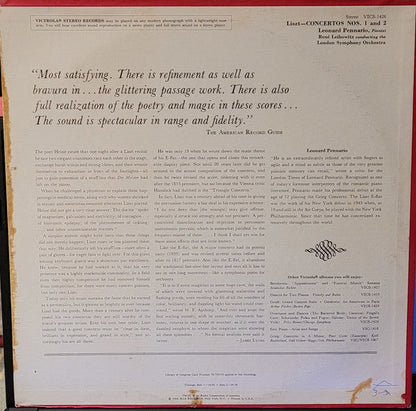 Franz Liszt - Piano Concertos Nos.1 & 2 | Near Mint (NM) Near Mint (NM)-
