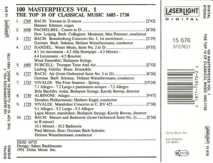 Various - The Top 100 Masterpieces Of Classical Music: 1685-1928 *10XCD BOX* | Near Mint (NM) Near Mint (NM)-