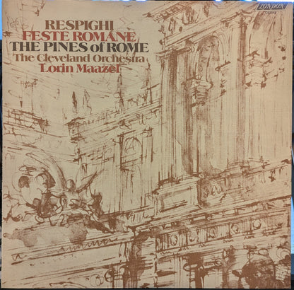 Ottorino Respighi - Feste Romane / The Pines Of Rome | Near Mint (NM) Excellent+ (EX+)-