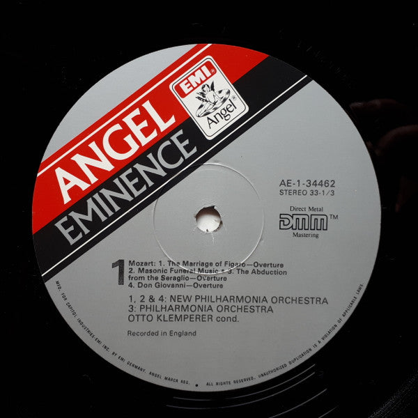 Wolfgang Amadeus Mozart - Six Overtures / Masonic Funeral Music / Adagio And Fuge In C Minor (vinyl) | Near Mint (NM) Near Mint (NM)-