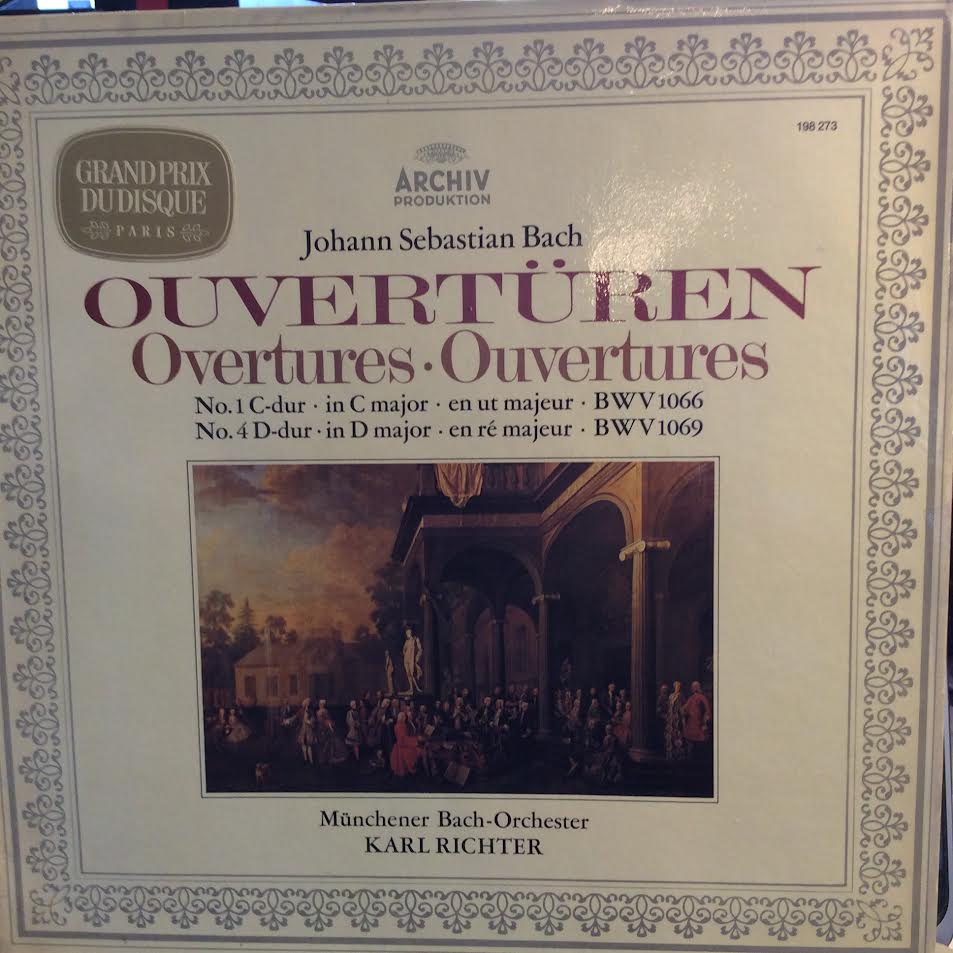 Johann Sebastian Bach - Ouvertüre Nr. 1 In C-dur, BWV 1066 / Ouvertüre Nr. 4 In D-dur, BWV 1069 (VINYL) | Near Mint (NM) Near Mint (NM)-