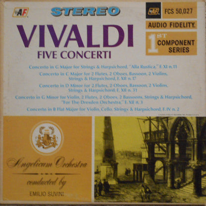 Antonio Vivaldi - Five Concerti | Near Mint (NM) Excellent (EX)-
