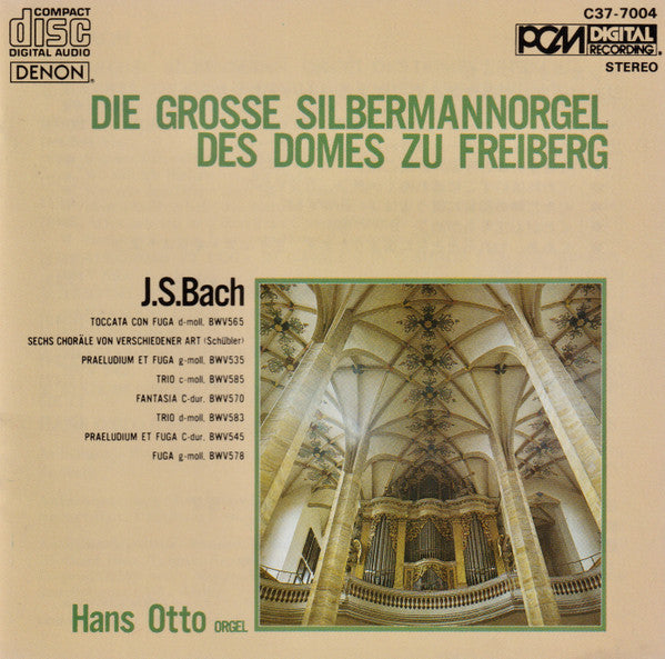 Johann Sebastian Bach - Die Grosse Silbermannorgel Des Domes Zu Freiberg (CD) | Near Mint (NM or M-)-