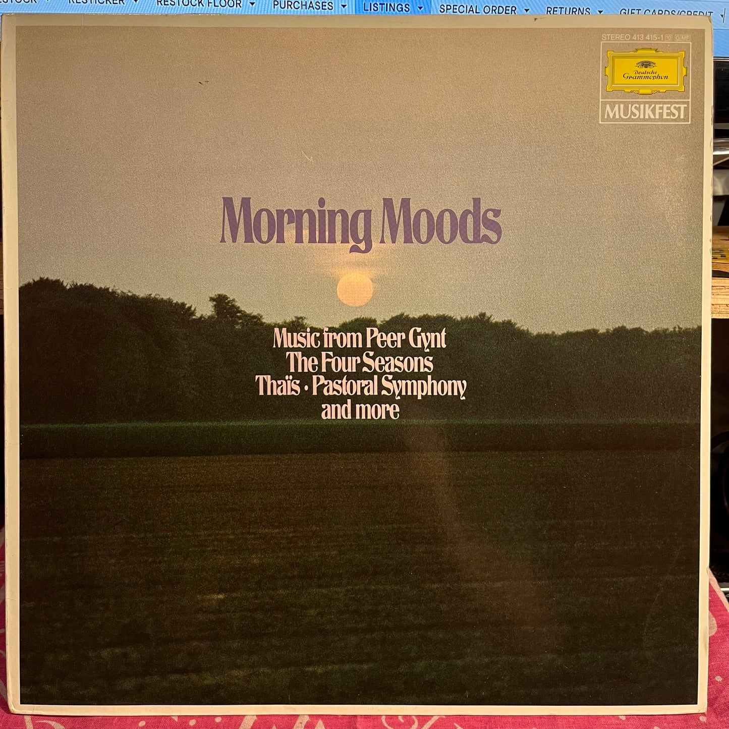 Various - Morning Moods *GERMANY* | Near Mint (NM) Near Mint (NM)-
