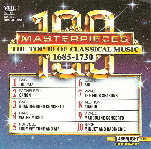 Various - The Top 100 Masterpieces Of Classical Music: 1685-1928 *10XCD BOX* | Near Mint (NM) Near Mint (NM)-
