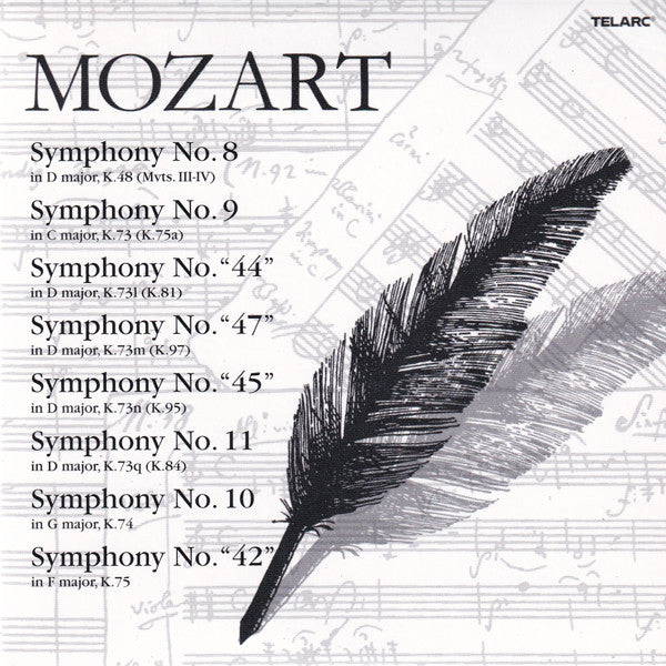 Wolfgang Amadeus Mozart - The Symphonies (10x CD Telarc ‎– CD 80729) | USED Near Mint (NM or M-) Near Mint (NM)-