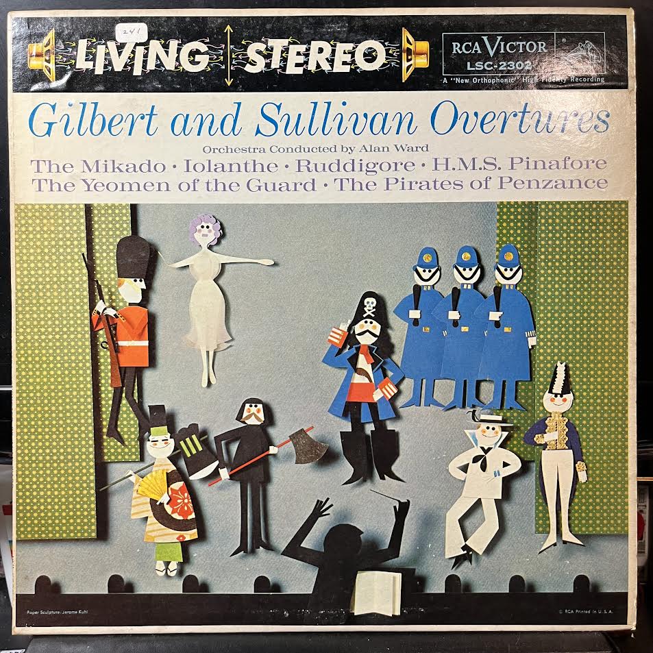 Gilbert & Sullivan - Overtures (VINYL) | Near Mint (NM or M-) Excellent+ (EX+)-