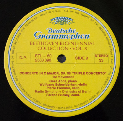 Ludwig Van Beethoven - Music For Violin And Cello Part 1 *BOX* | Near Mint (NM) Very Good Plus (VG+)-