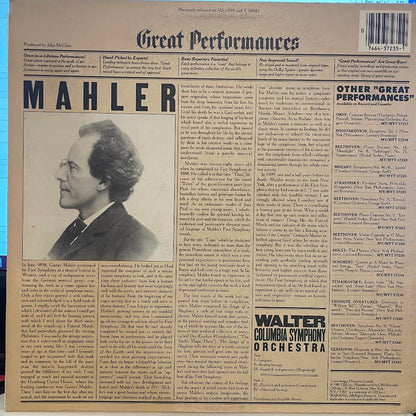 Gustav Mahler - Mahler's 1st Symphony In D Major "Titan" (VINYL) | Near Mint (NM) Near Mint (NM)-