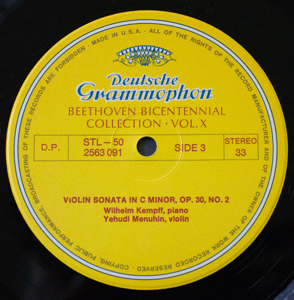 Ludwig Van Beethoven - Music For Violin And Cello Part 1 *BOX* | Near Mint (NM) Very Good Plus (VG+)-