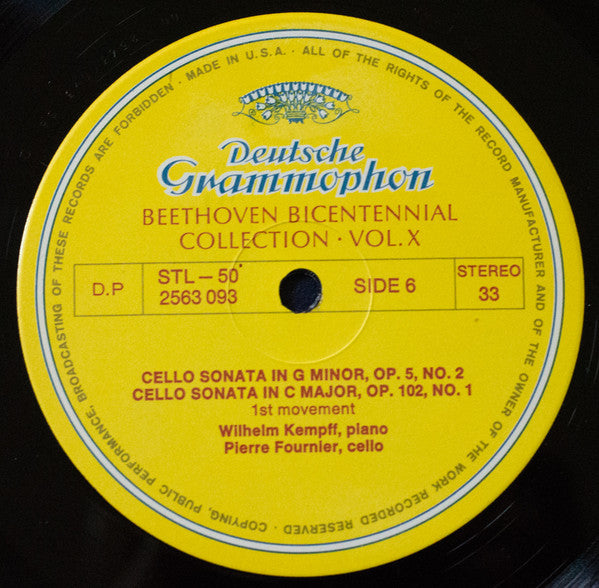 Ludwig Van Beethoven - Music For Violin And Cello Part 1 *BOX* | Near Mint (NM) Very Good Plus (VG+)-