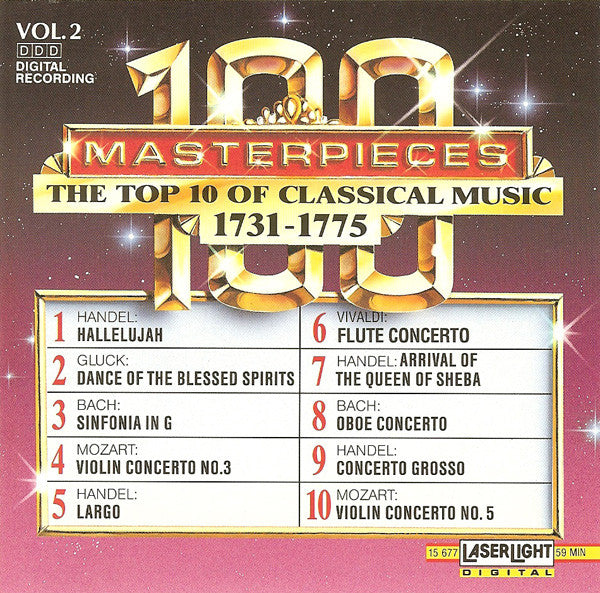 Various - The Top 100 Masterpieces Of Classical Music: 1685-1928 *10XCD BOX* | Near Mint (NM) Near Mint (NM)-