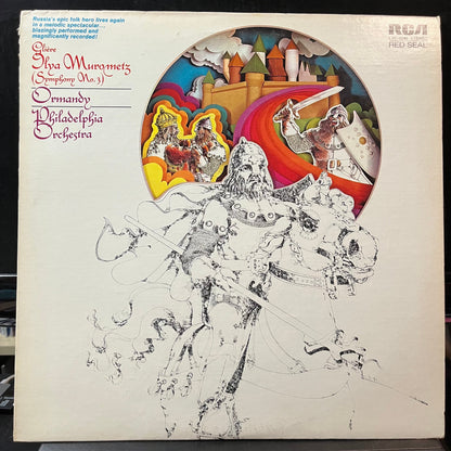 Glière* - Ormandy*, Philadelphia Orchestra - "Ilya Murometz" (Symphony No. 3)(VINYL LP RCA RED SEAL LSC-3246 1972) | Near Mint (NM or M-) Near Mint (NM)-