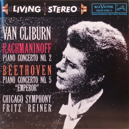 Van Cliburn - Piano Concerto No. 2 / Piano Concerto No. 5 "Emperor" (2xCD) | Near Mint (NM) Near Mint (NM)-