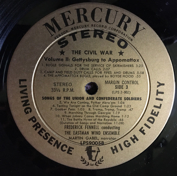 Frederick Fennell - The Civil War Its Music And Its Sounds Volume 2 | Near Mint (NM) Near Mint (NM)-