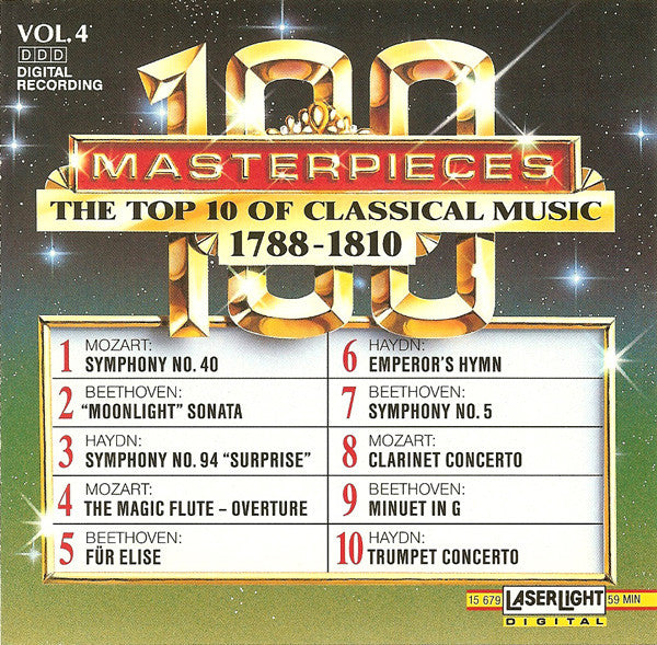 Various - The Top 100 Masterpieces Of Classical Music: 1685-1928 *10XCD BOX* | Near Mint (NM) Near Mint (NM)-