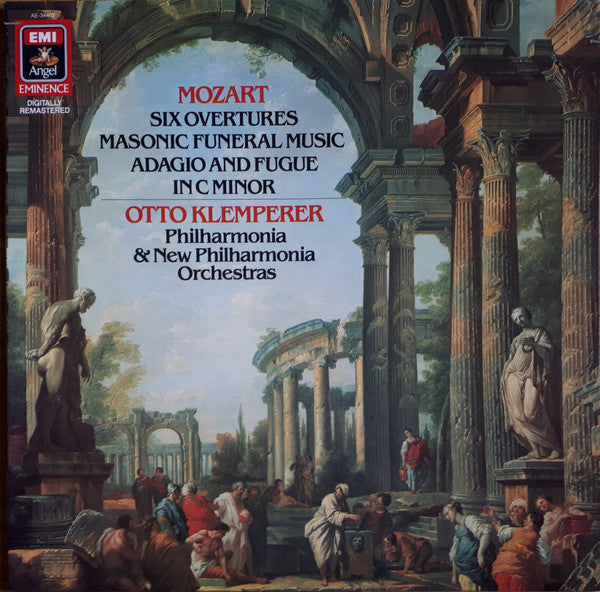 Wolfgang Amadeus Mozart - Six Overtures / Masonic Funeral Music / Adagio And Fuge In C Minor (vinyl) | Near Mint (NM) Near Mint (NM)-