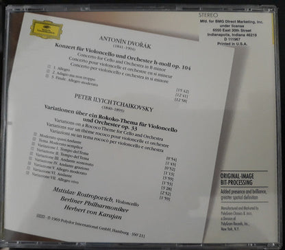 Antonín Dvořák - Cellokonzert / Rokoko-Variationen (CD) | Near Mint (NM) Near Mint (NM)-