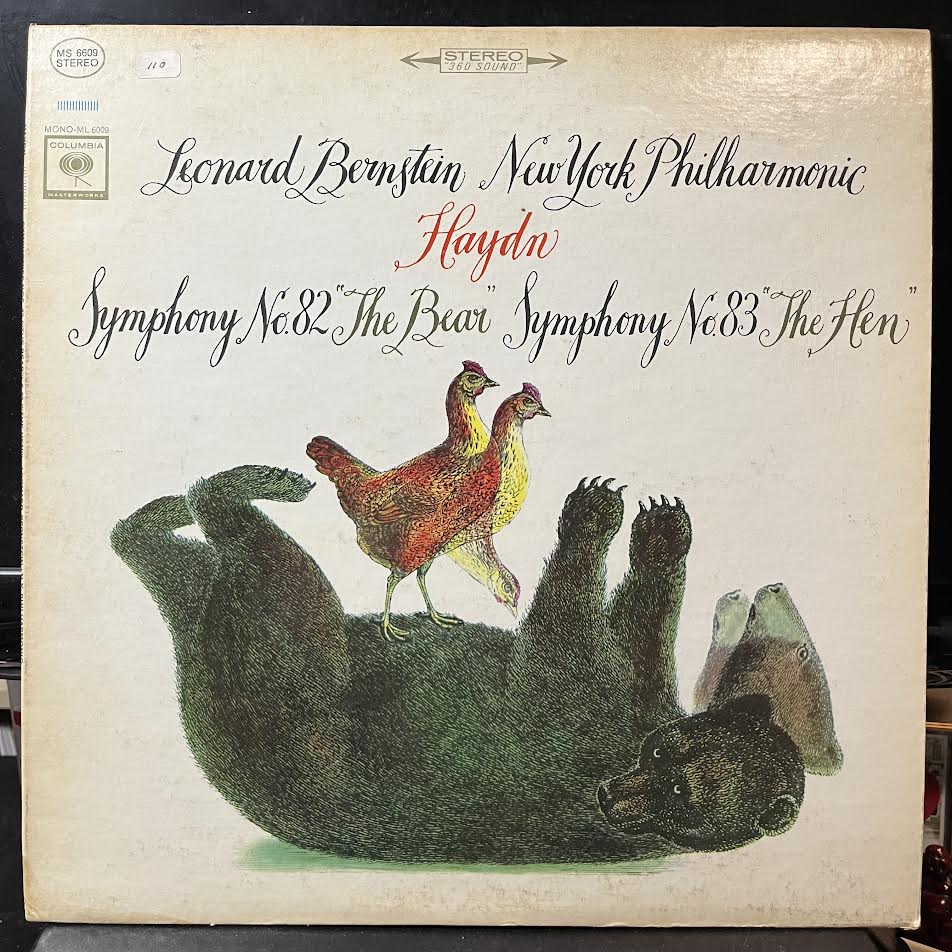 Joseph Haydn - Symphony No. 82 "The Bear", Symphony No. 83 "The Hen" (VINYL) | Near Mint (NM) Excellent (EX)-