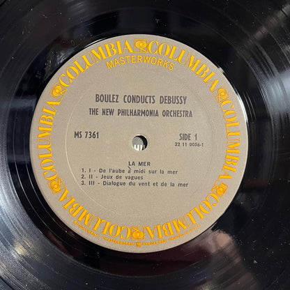 Pierre Boulez - La Mer - L'Après Midi D'un Faune - Jeux *SHRINK* | Near Mint (NM) Near Mint (NM)-