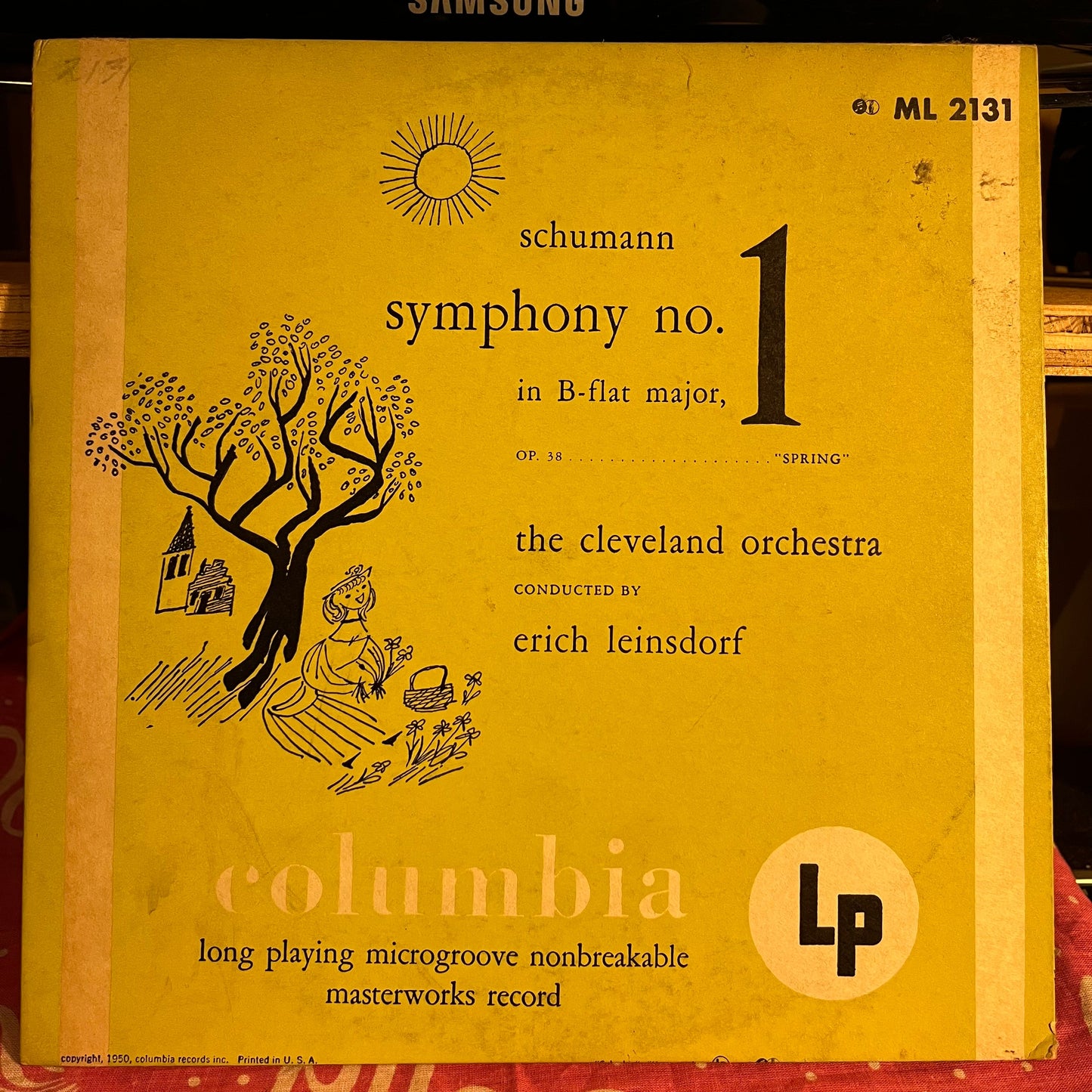 Robert Schumann - Symphony No. 1 In B-Flat Major, Op. 38 ("Spring") 10" | Near Mint (NM) Excellent (EX)-