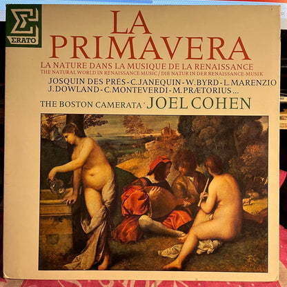 Boston Camerata - La Primavera (La Nature Dans La Musique De La Renaissance) | Near Mint (NM) Near Mint (NM)-