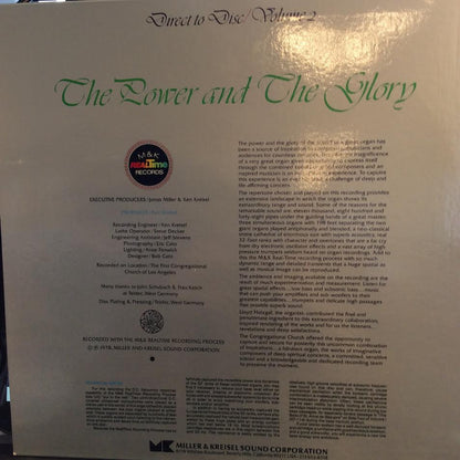 Lloyd Holzgraf - The Power And The Glory Volume 2 (VINYL) | Near Mint (NM)-